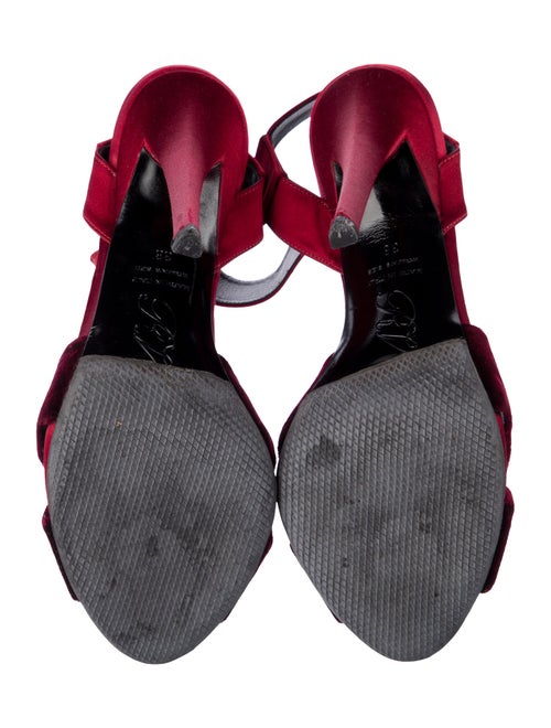 Roger Vivier Satin Sandals