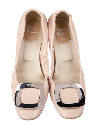 Roger Vivier Patent Leather Flats