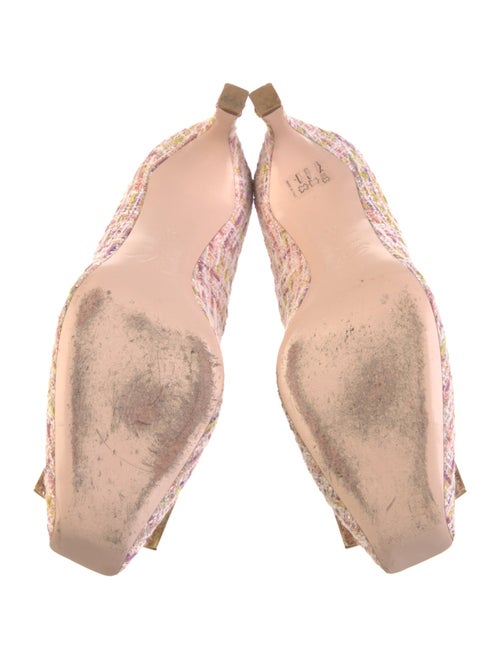 Roger Vivier Tweed Tweed Pattern Pumps