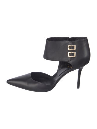 Roger Vivier Leather D'Orsay Pumps