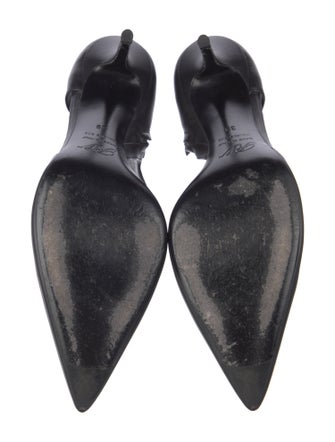 Roger Vivier Leather D'Orsay Pumps