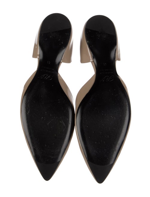 Roger Vivier Patent Leather D'Orsay Flats