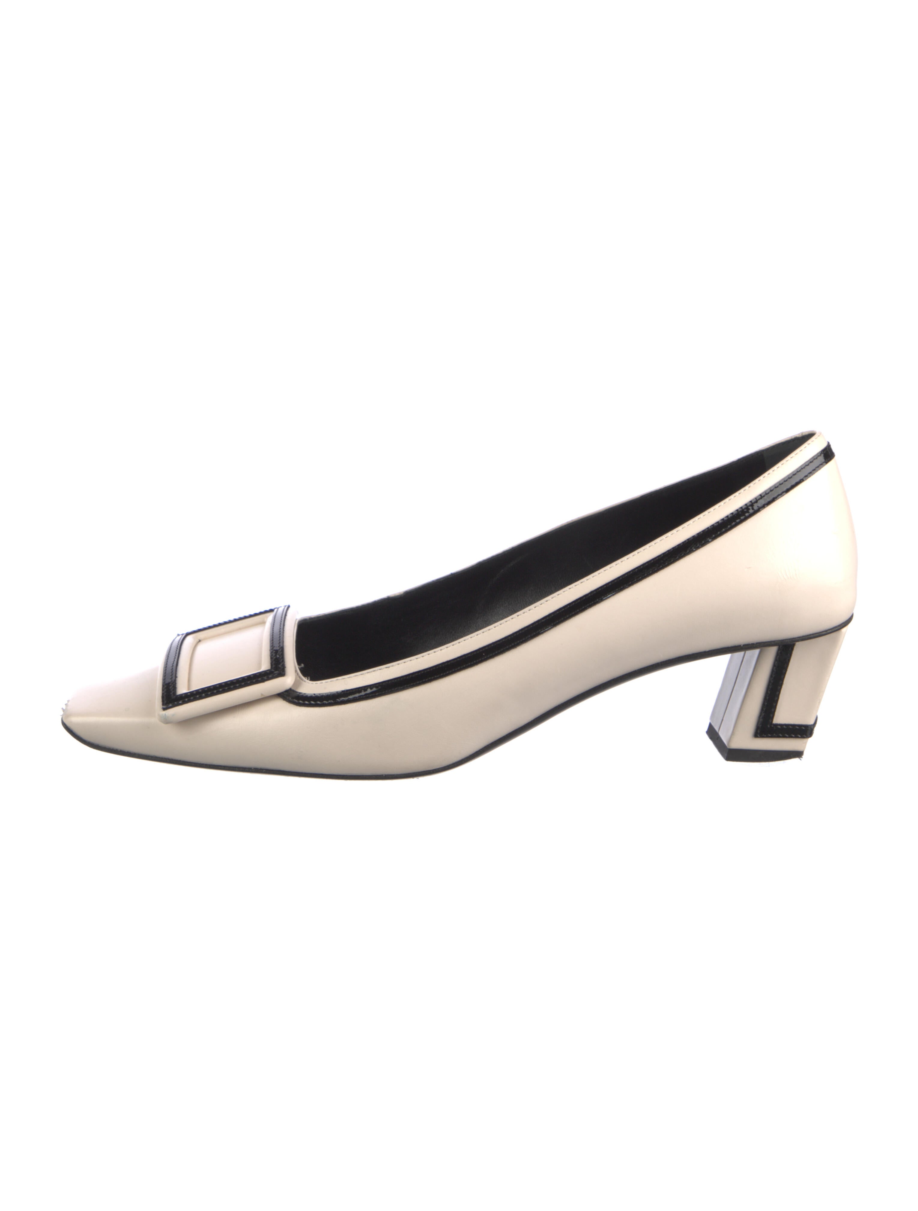 Roger Vivier Leather Slingback Pumps