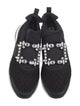 Roger Vivier Colorblock Pattern Crystal Embellishments Athletic Sneakers