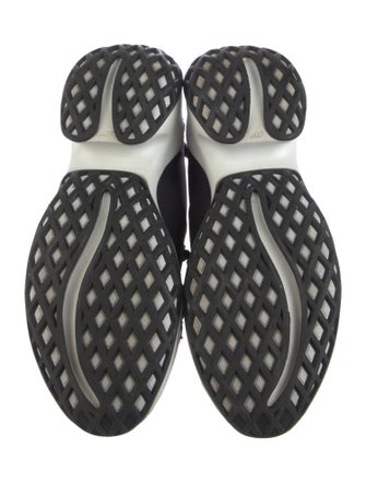 Roger Vivier Colorblock Pattern Crystal Embellishments Athletic Sneakers