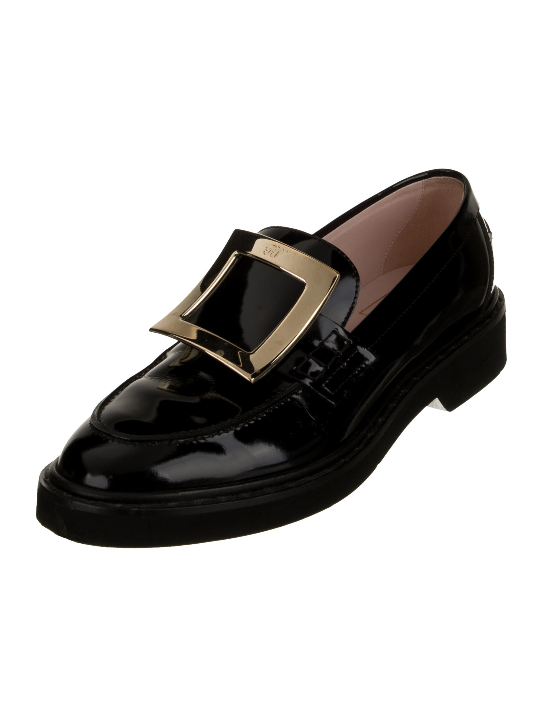 Roger Vivier Patent Leather Loafers
