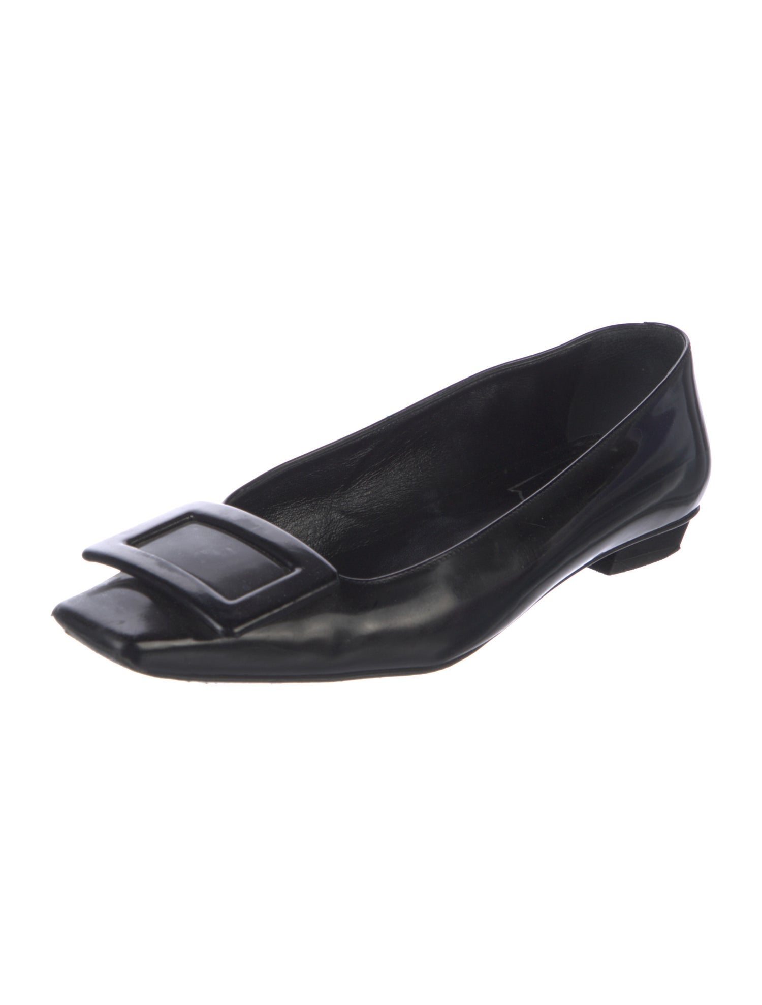 Roger Vivier Leather Flats