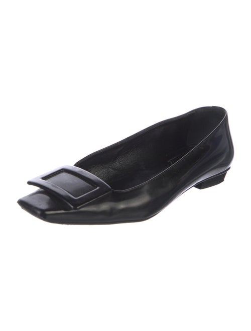 Roger Vivier Leather Flats