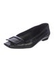Roger Vivier Leather Flats