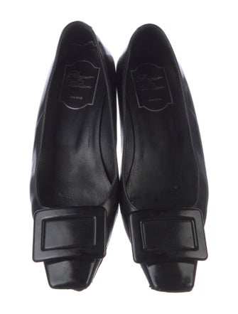 Roger Vivier Leather Flats