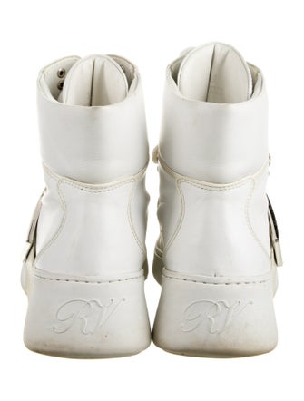 Roger Vivier Leather Wedge Sneakers