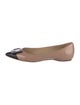Roger Vivier Patent Leather Ballet Flats