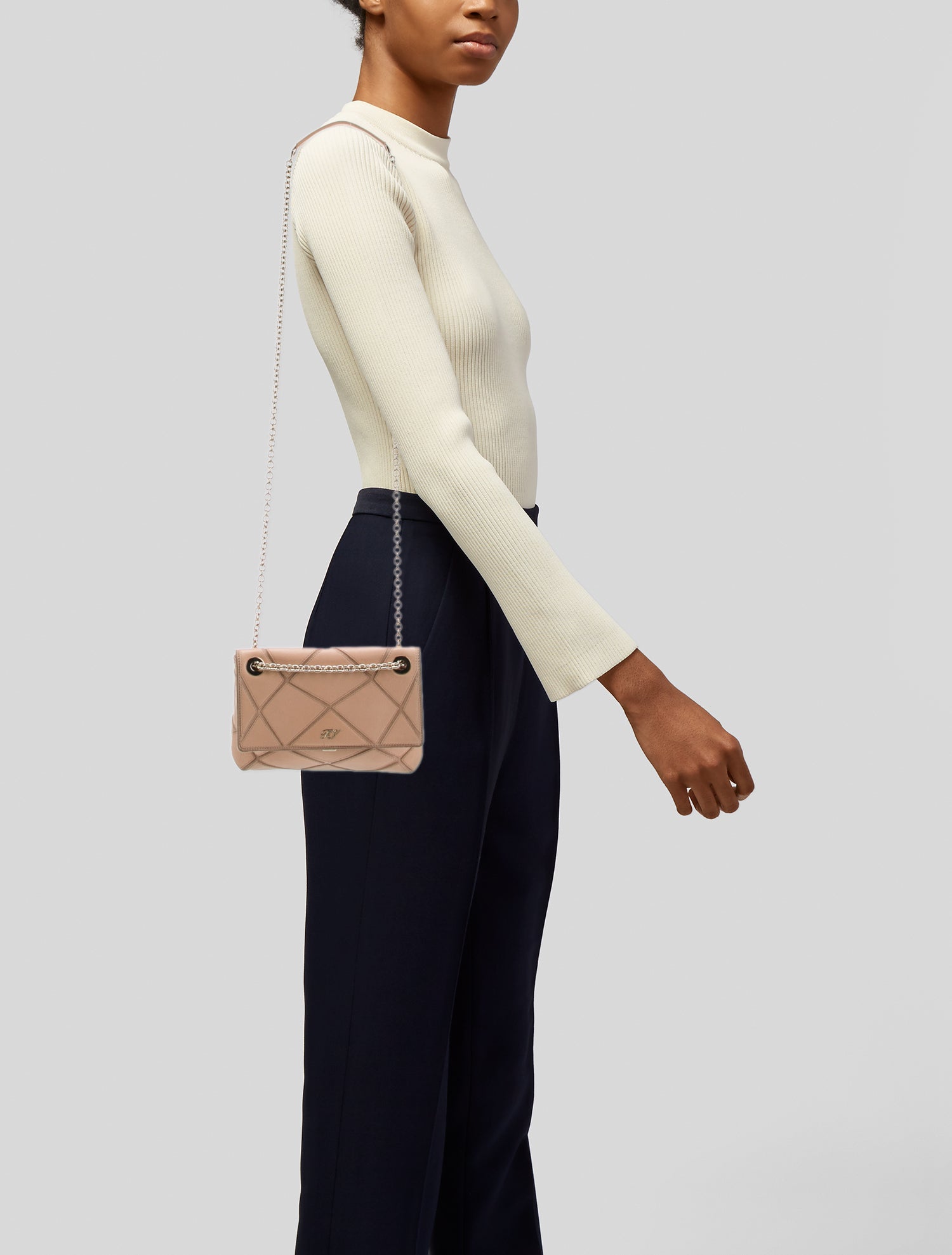 Roger Vivier Leather Crossbody Bag