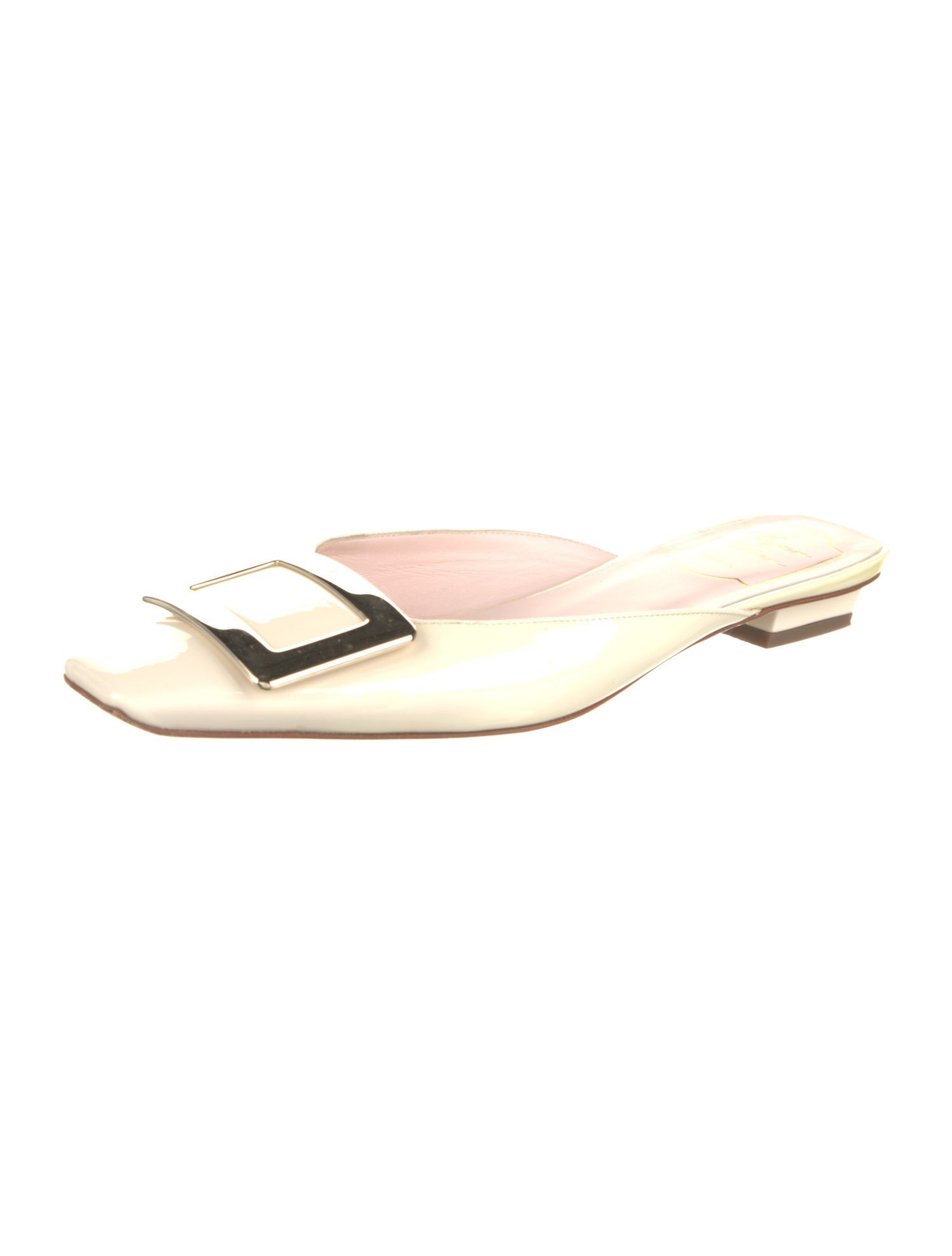 Roger Vivier Patent Leather Mules