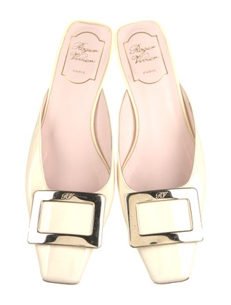 Roger Vivier Patent Leather Mules