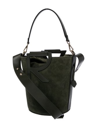 Roger Vivier Suede Top Handle Bag