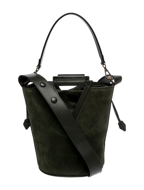 Roger Vivier Suede Top Handle Bag