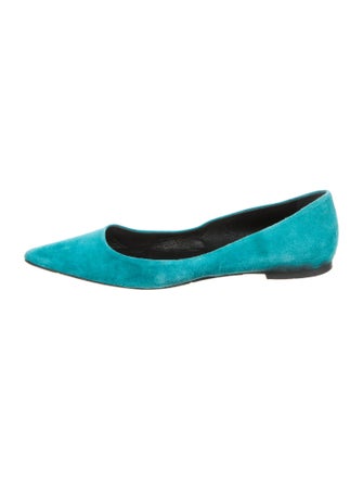 Roger Vivier Suede Flats