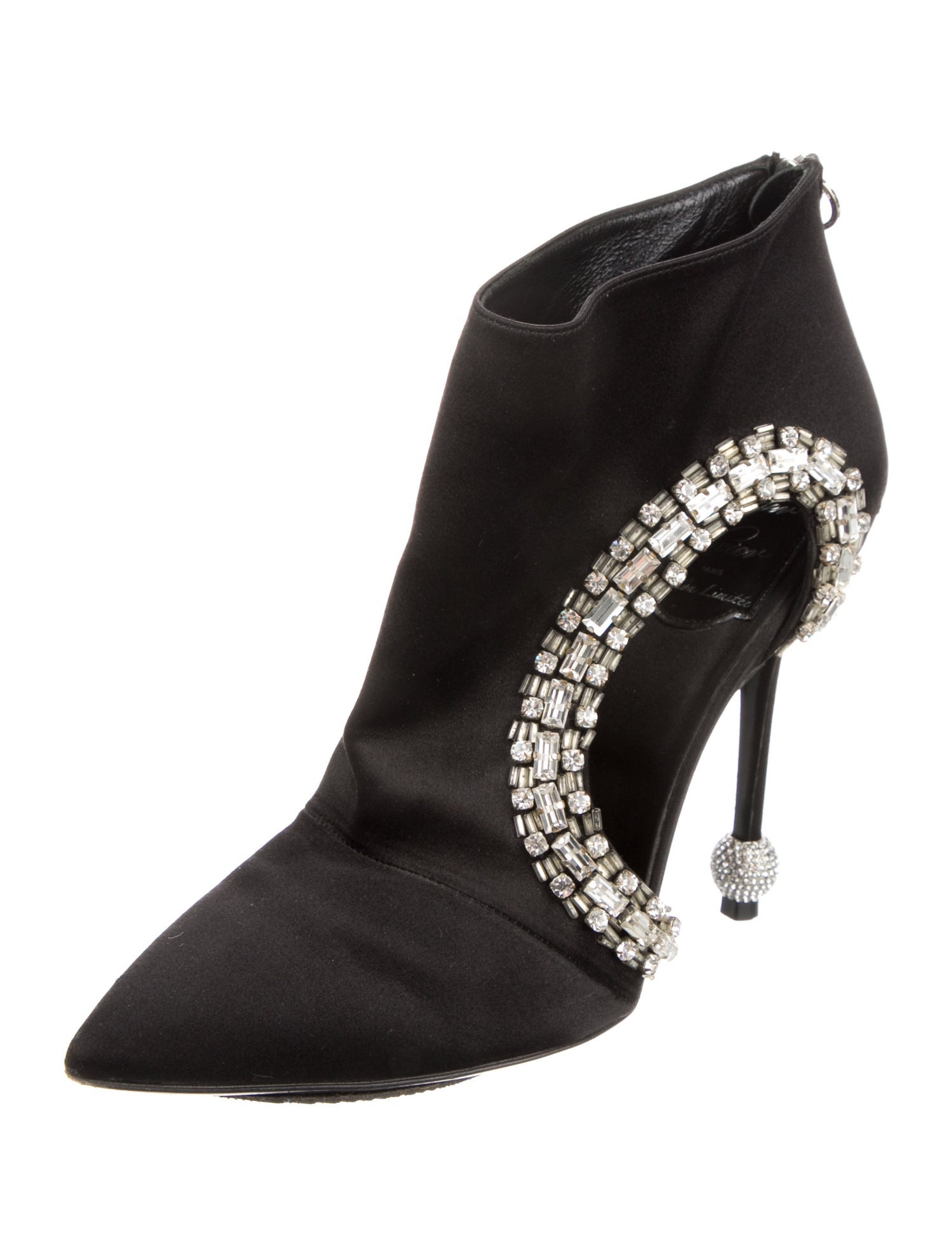 Roger Vivier Satin Boots