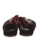 Roger Vivier Velvet Mules