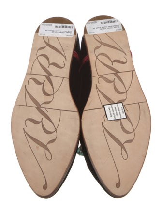 Roger Vivier Velvet Mules