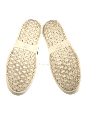 Roger Vivier Patent Leather Crystal Embellishments Sneakers