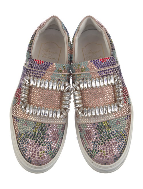 Roger Vivier Satin Sneakers