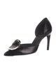 Roger Vivier Leather D'Orsay Pumps