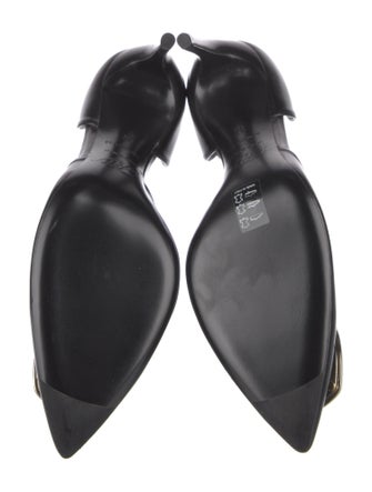 Roger Vivier Leather D'Orsay Pumps