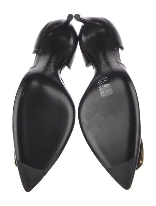 Roger Vivier Leather D'Orsay Pumps