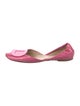 Roger Vivier Patent Leather D'Orsay Flats