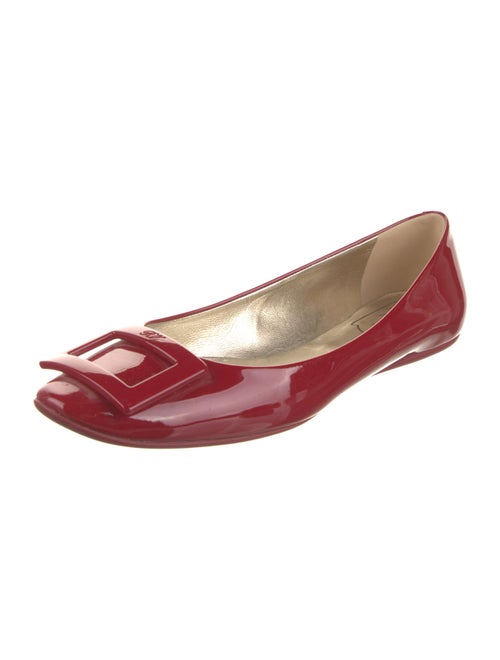 Roger Vivier Patent Leather Ballet Flats