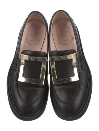 Roger Vivier Leather Loafers