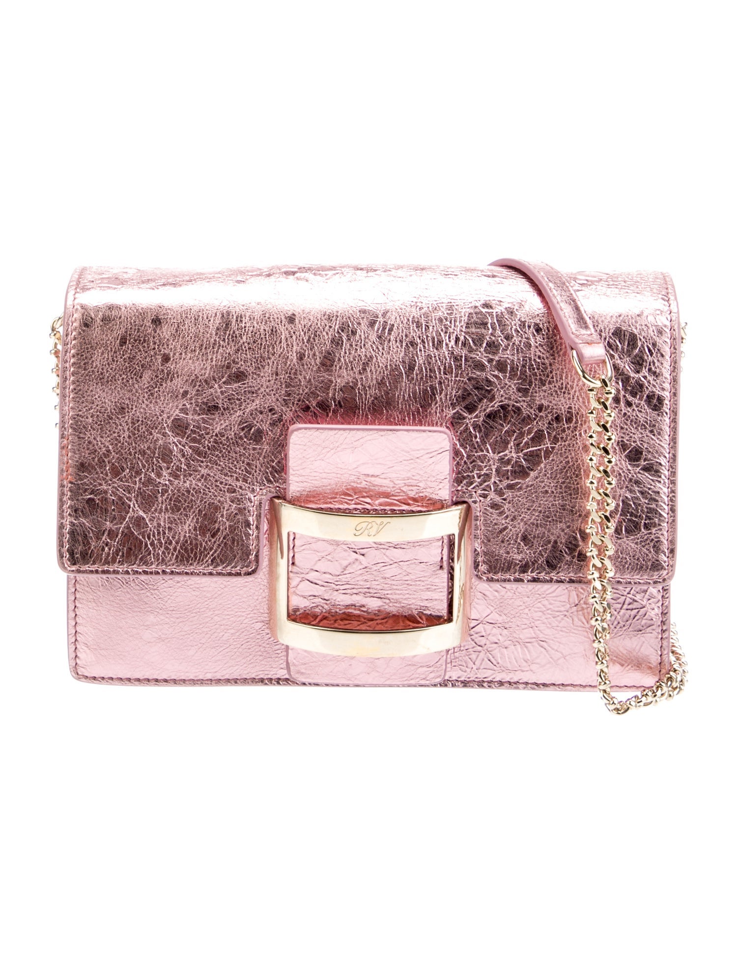 Roger Vivier Leather Minaudière