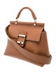 Roger Vivier Leather Top Handle Bag