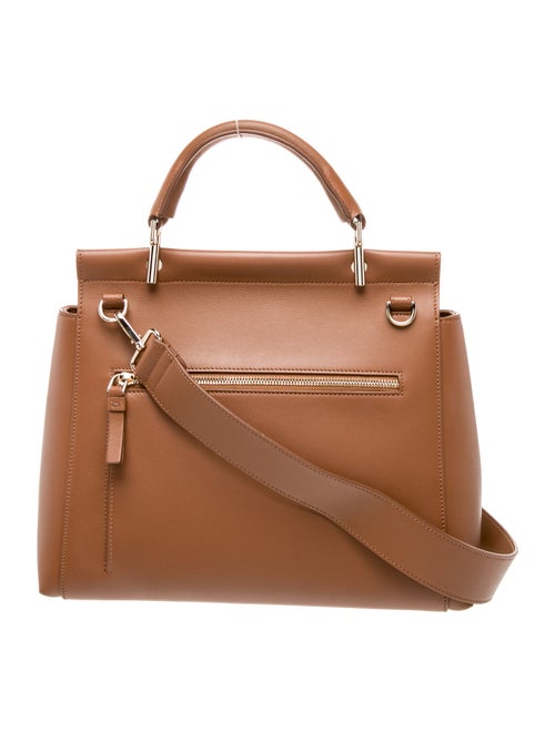 Roger Vivier Leather Top Handle Bag