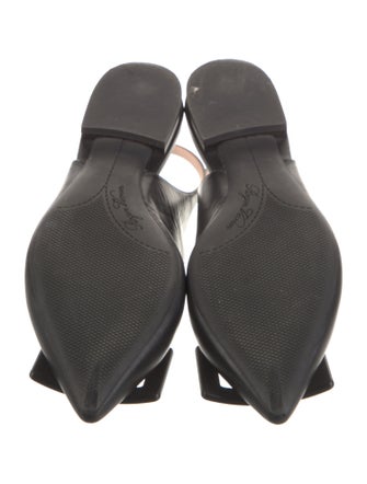 Roger Vivier Leather Slingback Flats