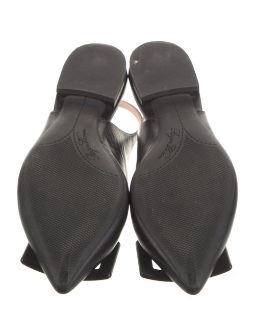 Roger Vivier Leather Slingback Flats