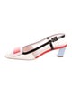 Roger Vivier Patent Leather Slingback Pumps