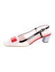 Roger Vivier Patent Leather Slingback Pumps