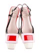 Roger Vivier Patent Leather Slingback Pumps