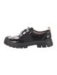 Roger Vivier Patent Leather Crystal Embellishments Oxfords