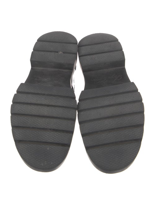 Roger Vivier Patent Leather Crystal Embellishments Oxfords