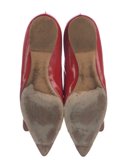 Roger Vivier Patent Leather Ballet Flats