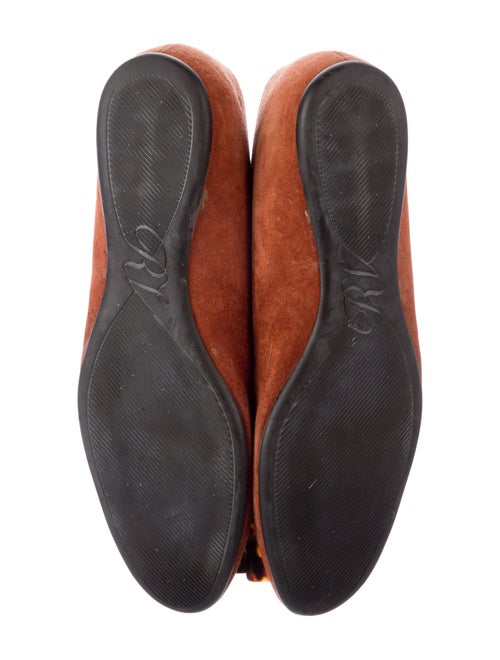 Roger Vivier Suede Ballet Flats
