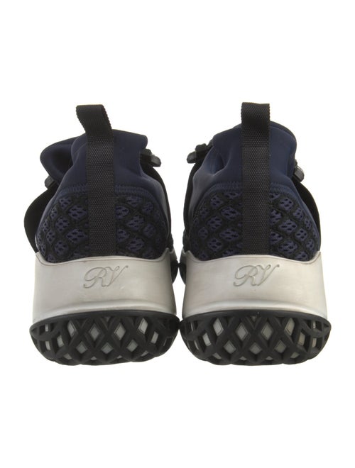 Roger Vivier Neoprene Crystal Embellishments Athletic Sneakers