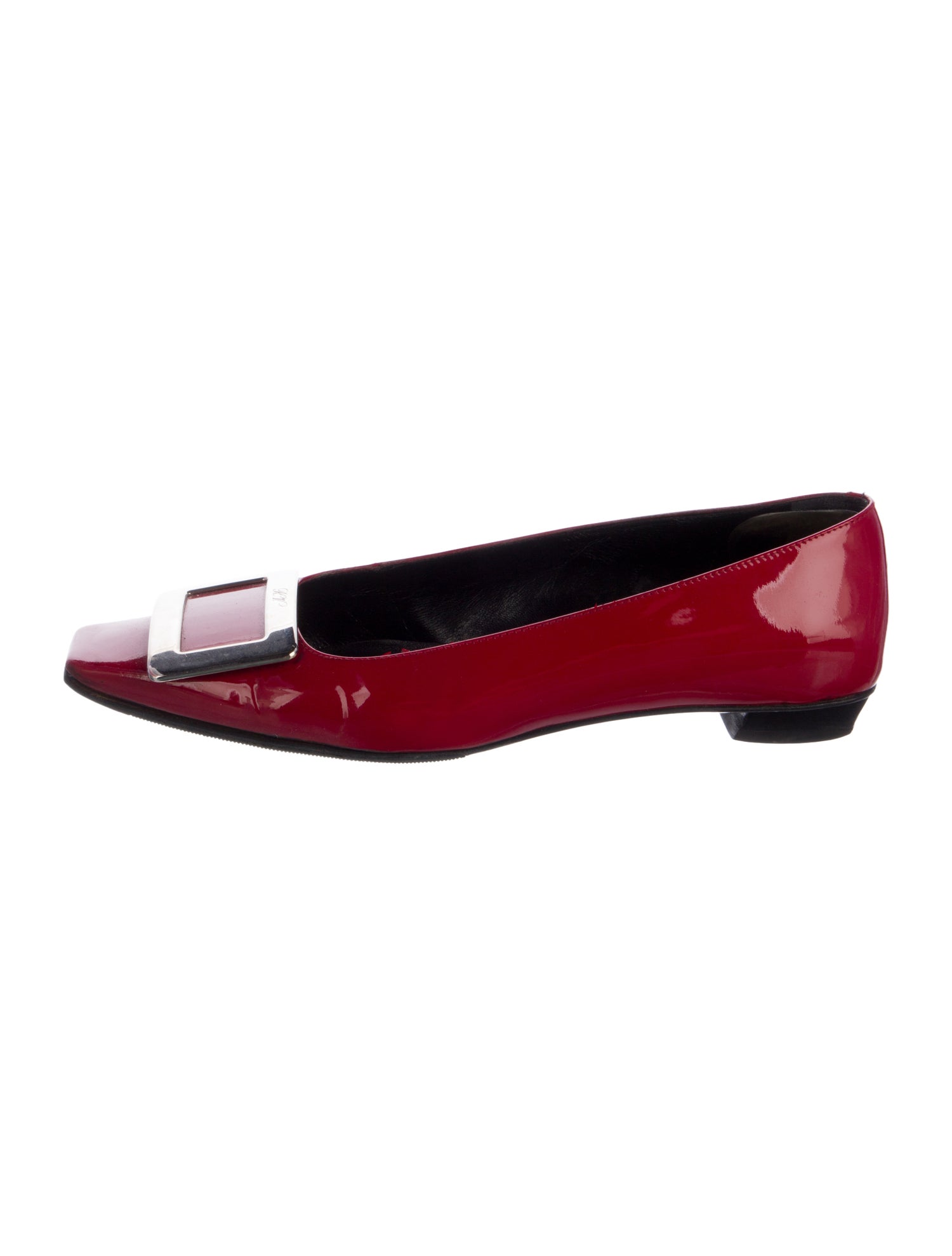 Roger Vivier Patent Leather Flats