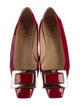 Roger Vivier Patent Leather Flats