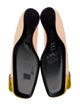 Roger Vivier Signature Logo Patent Leather Ballet Flats