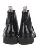Roger Vivier Patent Leather Crystal Embellishments Boots